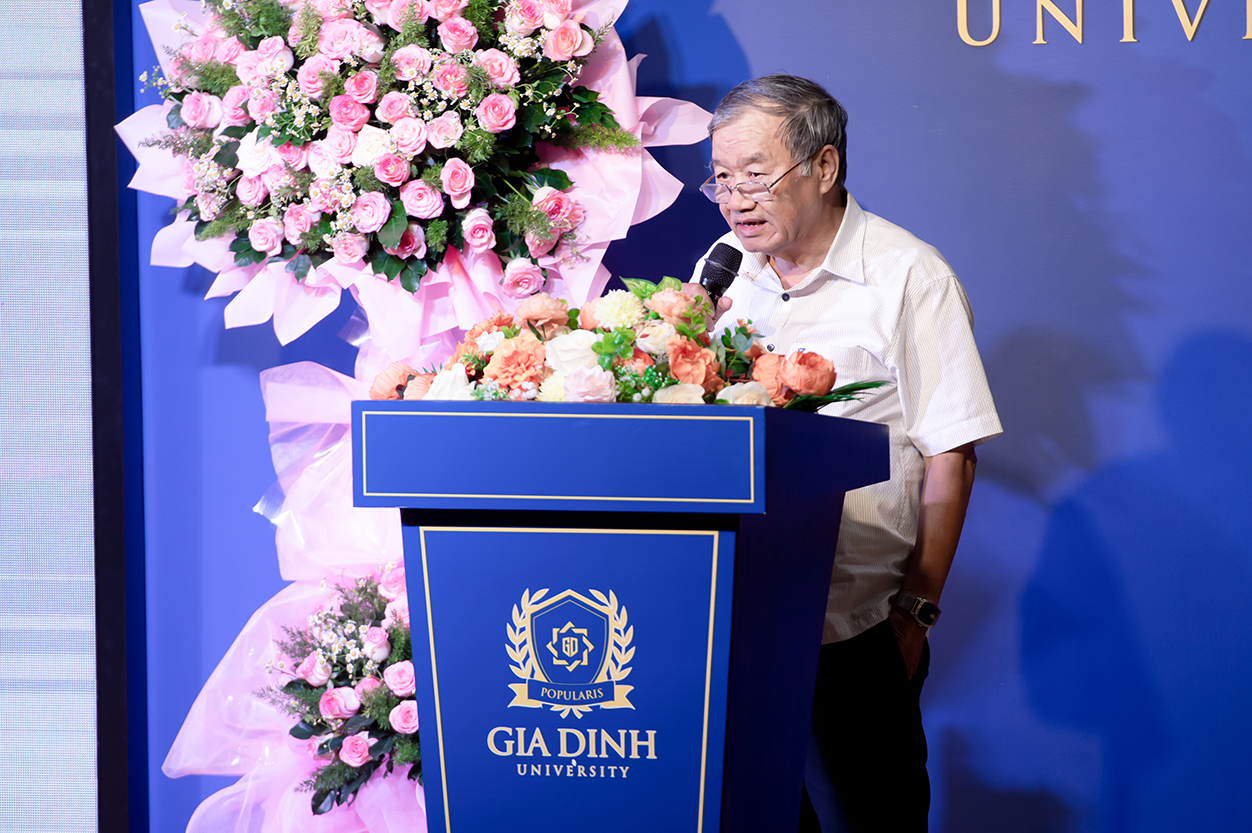 GS.TS Phạm Hồng Thái - Chủ tịch Hội đồng Giáo sư ngành Luật có những chia sẻ thiết thực tại buổi Hội thảo.