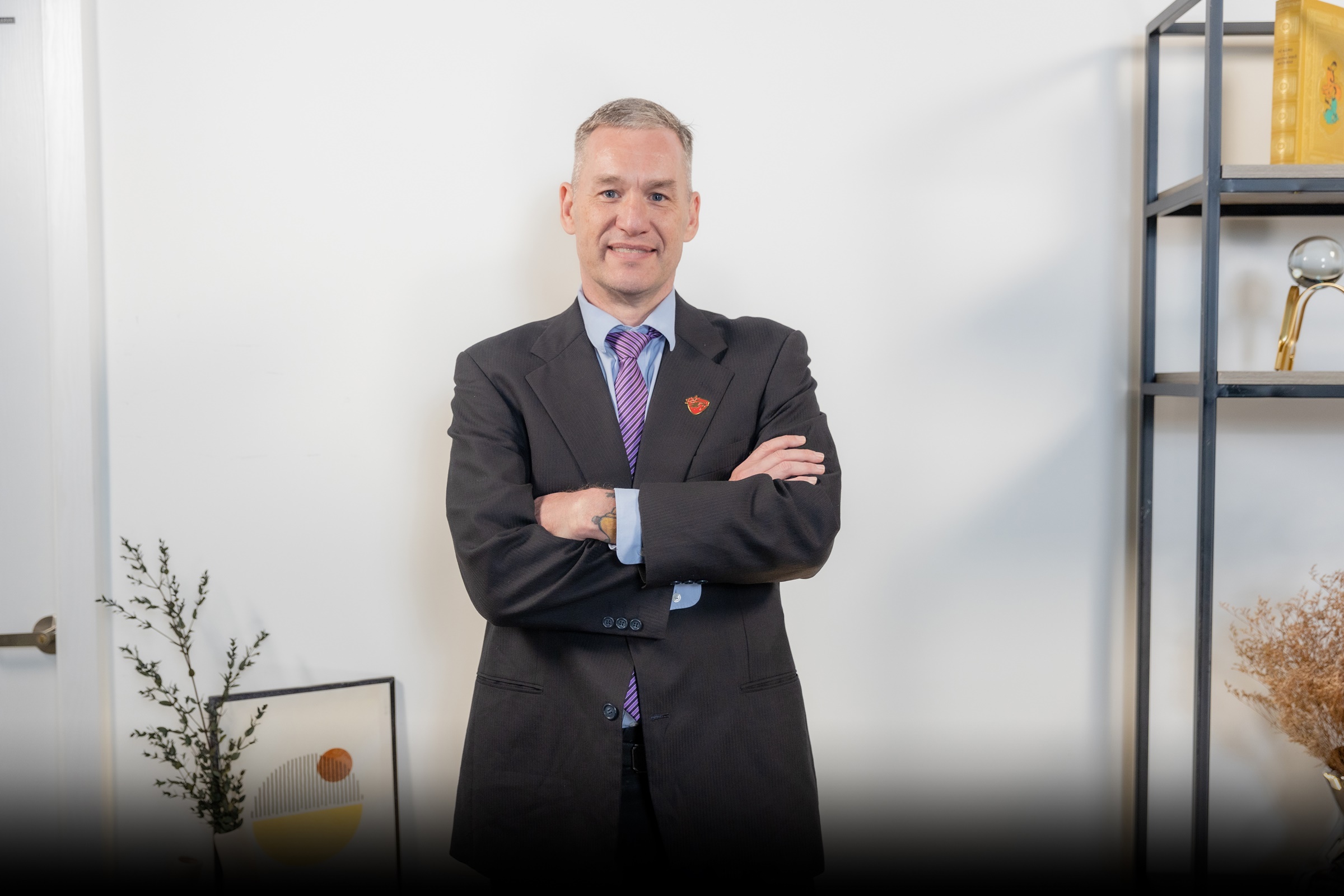 Tiến sĩ Robert Mullins. Ảnh: SNA