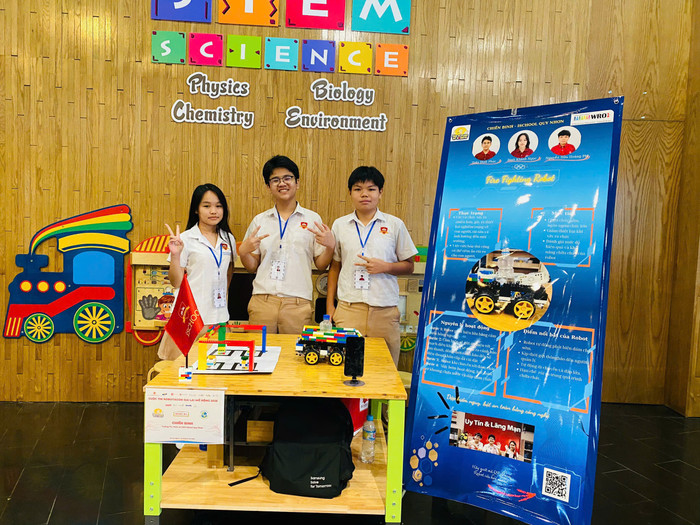 Đội thi tại vòng chung kết cấp Quốc gia tại Thành phố Hồ Chí Minh.
