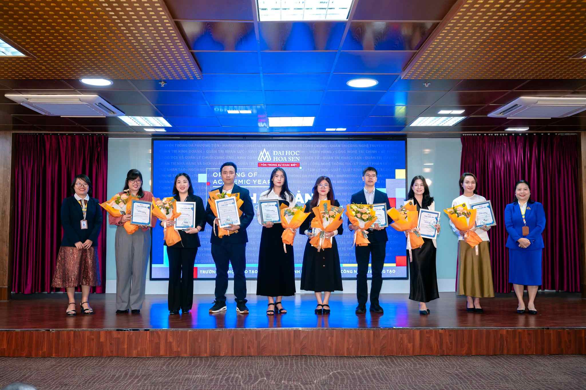 Lễ Khai giảng năm học mới 2025- 2026HSU tri ân doanh nghiệp đối tác đã đồng hành cùng sinh viên và Nhà trường