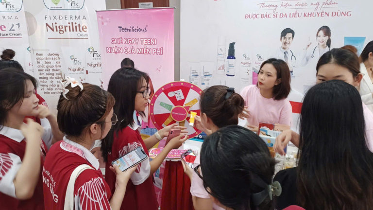Các doanh nghiệp tham gia ngày hội hứa hẹn mang đến nhiều trải nghiệm cho sinh viên, học sinh