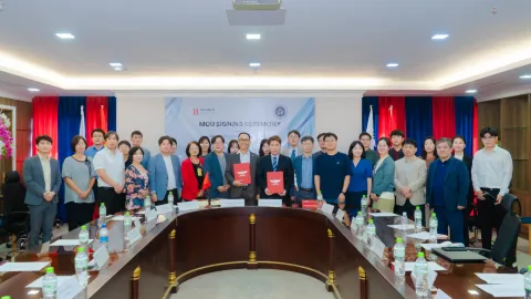 HIU ký kết cùng Đại học Quốc gia Andong, Thúc đẩy hợp tác quốc tế, mở lối hội nhập toàn cầu cho sinh viên