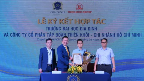 GDU ký kết hợp tác doanh nghiệp, mở rộng cánh cửa nghề nghiệp cho sinh viên