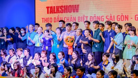 GDUers ngược dòng lịch sử với talkshow “Theo dấu chân biệt động Sài Gòn - Gia Định”