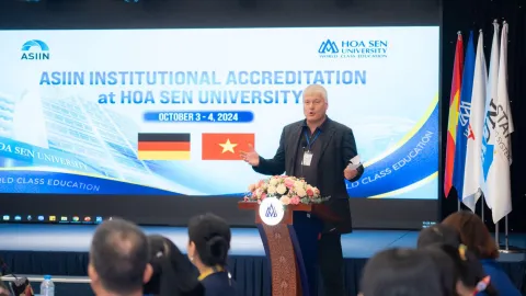 Trường đại học tư thục đầu tiên tại Việt Nam đạt kiểm định quốc tế ASIIN cấp cơ sở giáo dục