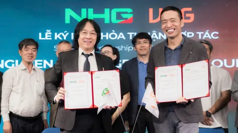 Nguyễn Hoàng Group và VNG hợp tác chiến lược thúc đẩy chuyển đổi số giáo dục