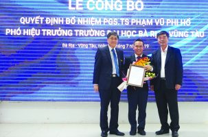 bvu hieu pho2 1 BVU bổ nhiệm thêm Phó Hiệu trưởng   để đẩy mạnh hợp tác quốc tế