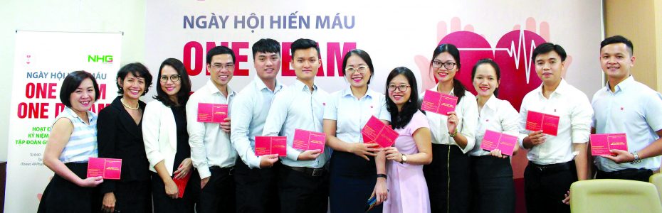 hien mau1 1 Đội ngũ tri thức NHG - những trái tim nhân ái