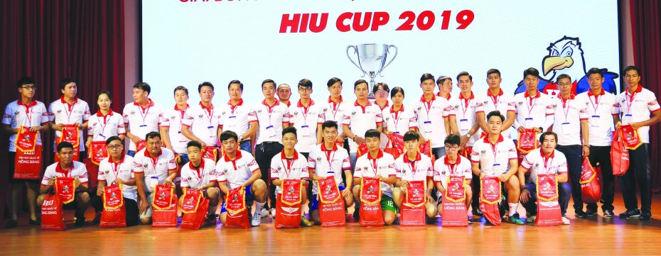 hiu cup 1 Khai mạc giải bóng đá mini HIU Cup 2019