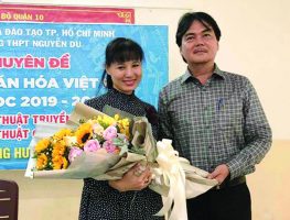 hiu thay cuong Khai giảng cho sinh viên Vatel khóa 13