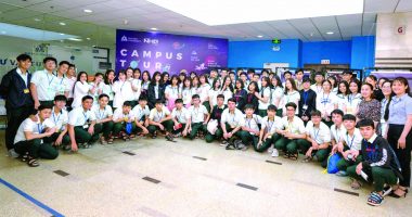 hsu campuss 1 2.000 học sinh THPT tham quan trải nghiệm tại HSU