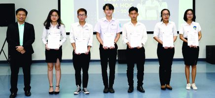 hsu hoc bong 1 HSU trao học bổng trị giá 825 triệu đồng cho 48 sinh viên