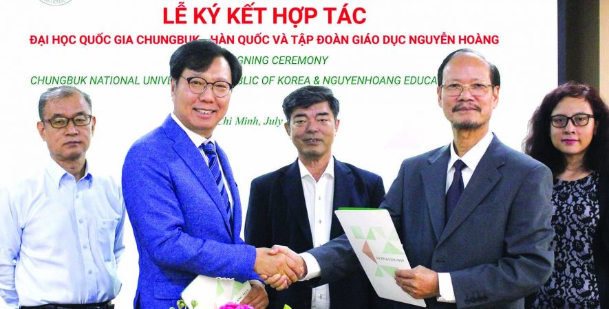 human 39 full hop tac NHG và Đại học Quốc gia Chungbuk ký kết hợp tác trao đổi học thuật