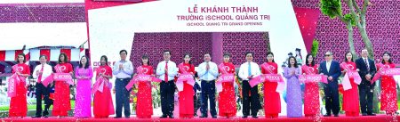 ischool qt 1 Lễ khánh thành iSchool Quảng Trị - Công trình đạt giải Bạc kiến trúc xanh châu Á