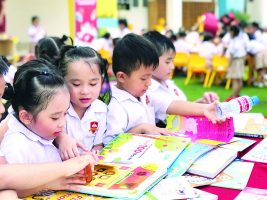 ischool sach2 Có một mùa khai giảng ý nghĩa cùng sách