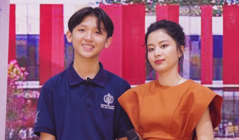 thien an Học sinh IEC Quảng Ngãi tự hào khi được gặp Thủ tướng