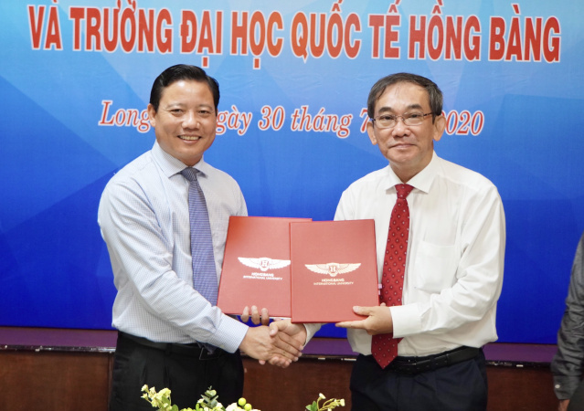 38 32 35 1 HIU ký thỏa thuận hợp tác đào tạo nhân lực chất lượng cao với tỉnh Long An