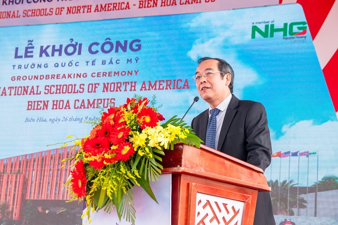 LE KHOI CONG 2 Khởi công trường Quốc tế Bắc Mỹ - SNA Biên Hòa
