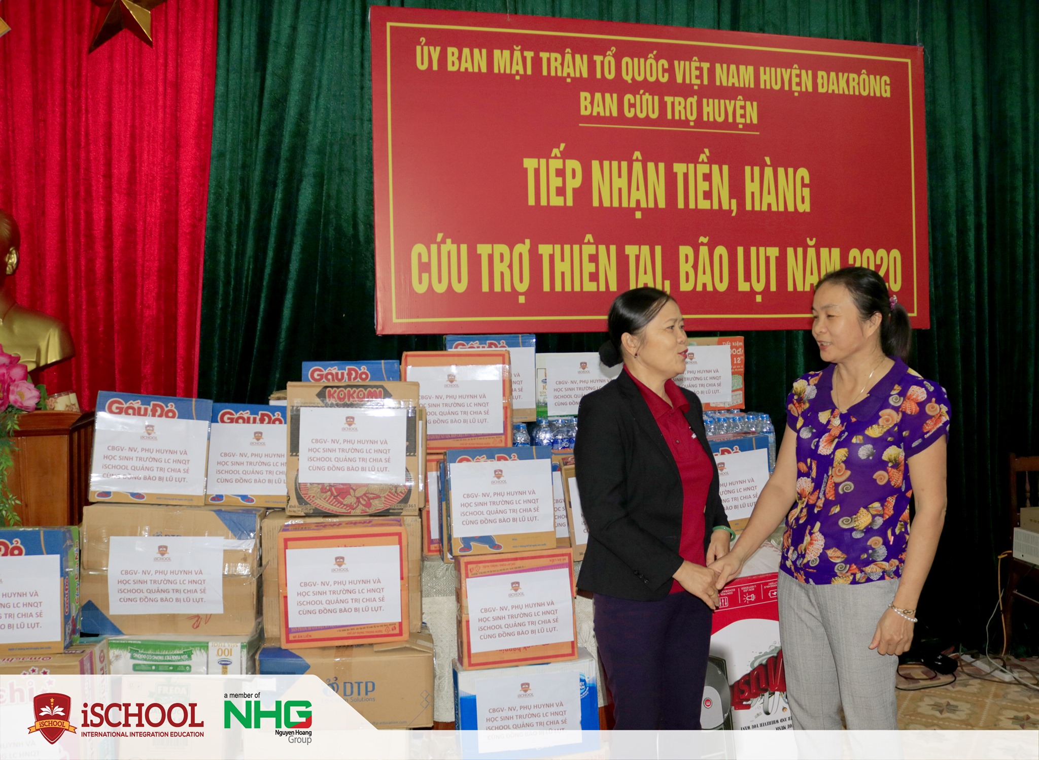 3 1 iSchool Quảng Trị chung tay cùng người dân vượt khó mùa mưa lũ