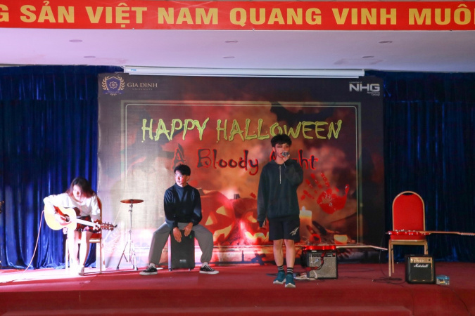 lupi9 Đêm hội Halloween “cực chất” của sinh viên Gia Định