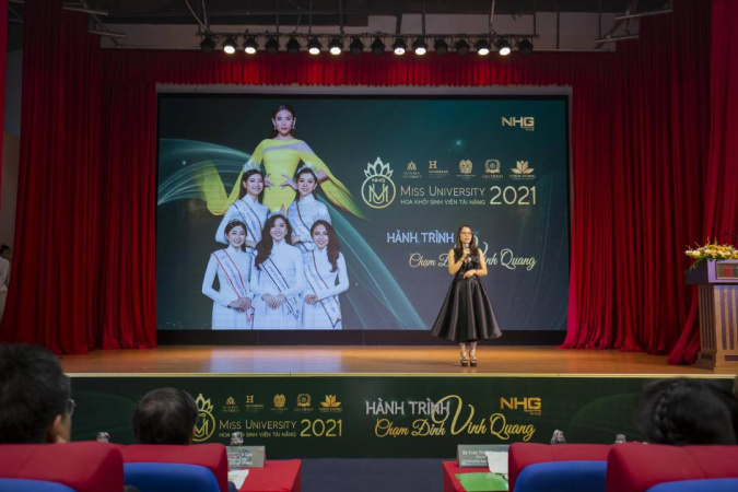 Hop bao miss university 3 Cuộc thi Hoa khôi Sinh viên tài năng 2021: Hành trình chạm đỉnh vinh quang