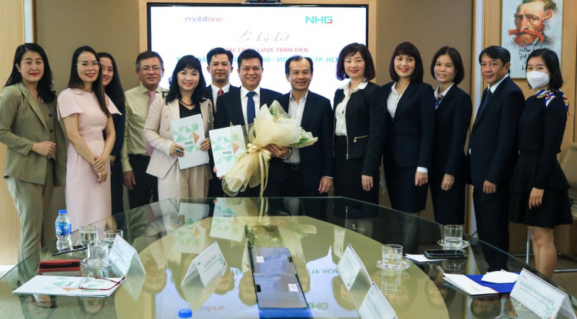 Tập đoàn giáo dục Nguyễn Hoàng ký kết hợp tác chiến lược toàn diện cùng MobiFone TP.HCM