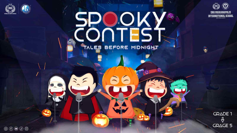 Học sinh Hệ thống SNA bùng nổ sáng tạo với Spooky contest