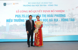 1 BVU bổ nhiệm  PGS.TS.LS Nguyễn Thị Hoài Phương giữ chức vụ quyền Hiệu trưởng