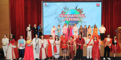 IMG 7474 2048x1018 1 1536x764 1 Diversity cultures and traditions marked the International Festival 2023 at HIU