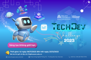 HSU TechDev Trường Đại học Hoa Sen khởi động cuộc thi HSU TECHDEV Challenge 2023