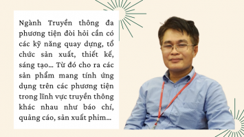 bai 68 on tap phep tinh voi so tu nhien 240 Học ngành Truyền thông đa phương tiện ở thời đại số, sinh viên cần làm mới bản thân