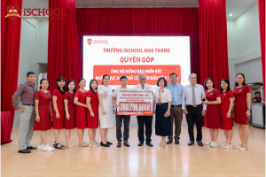 459755457 1056228806508526 1870982739964360479 n Trường iSchool Nha Trang quyên góp hơn 380 triệu đồng ủng hộ đồng bào miền Bắc