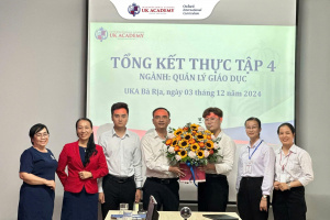 468714277 891662463054120 2213930941148085150 n 1 Sinh viên HIU thực tập Quản Lý Giáo Dục tại UKA Bà Rịa