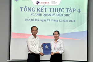 468746273 891662433054123 1070963847956496024 n Sinh viên HIU thực tập Quản Lý Giáo Dục tại UKA Bà Rịa